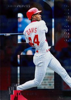 1997 Donruss - Press Proofs Silver #190 Eric Davis Front
