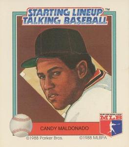 Candy Maldonado - San Francisco Giants (MLB Baseball Card) 1987