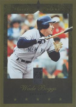 1997 Donruss Elite - Gold Stars #47a Wade Boggs Front