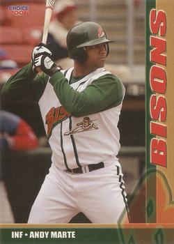 2006 Choice Buffalo Bisons #20 Andy Marte Front