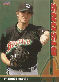 2006 Choice Buffalo Bisons #24 Jeremy Sowers Front