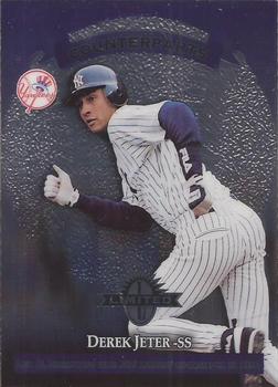 1997 Donruss Limited - Limited Exposure Non-Glossy #22 Derek Jeter / Lou Collier Front