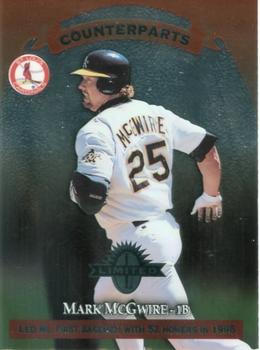 1997 Donruss Limited - Limited Exposure Non-Glossy #64 Mark McGwire / Andres Galarraga Front