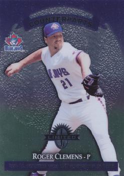 1997 Donruss Limited - Limited Exposure Non-Glossy #124 Roger Clemens / Alan Benes Front