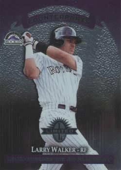 1997 Donruss Limited - Limited Exposure Non-Glossy #133 Larry Walker / Rusty Greer Front