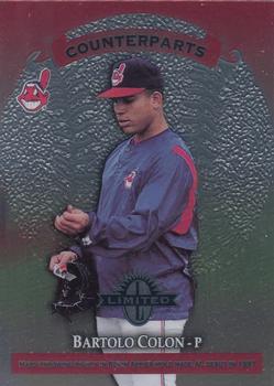 1997 Donruss Limited - Limited Exposure Non-Glossy #147 Bartolo Colon / Kevin Appier Front