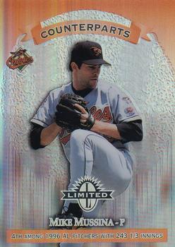 1997 Donruss Limited - Limited Exposure Non-Glossy #155 Mike Mussina / Ken Hill Front