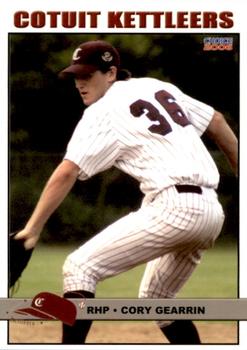 2006 Choice Cotuit Kettleers #9 Cory Gearrin Front