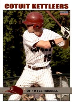 2006 Choice Cotuit Kettleers #19 Kyle Russell Front