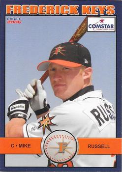 2006 Choice Frederick Keys SGA #23 Mike Russell Front