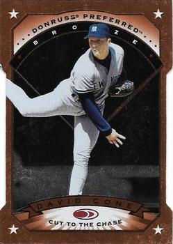 1997 Donruss Preferred - Cut to the Chase #15 David Cone Front