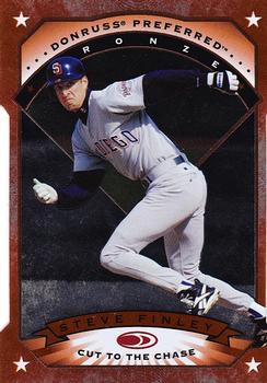1997 Donruss Preferred - Cut to the Chase #65 Steve Finley Front