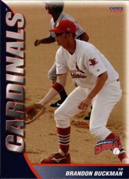 2006 Choice Johnson City Cardinals #3 Brandon Buckman Front