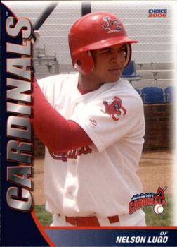 2006 Choice Johnson City Cardinals #18 Nelson Lugo Front