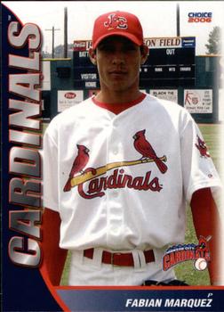 2006 Choice Johnson City Cardinals #19 Fabian Marquez Front