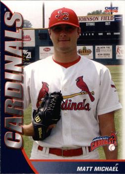 2006 Choice Johnson City Cardinals #20 Matt Michael Front