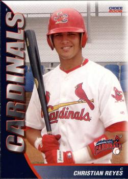 2006 Choice Johnson City Cardinals #30 Christian Reyes Front