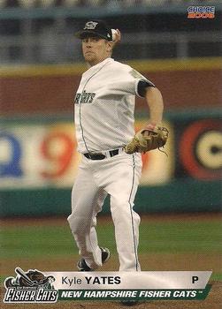 2006 Choice New Hampshire Fisher Cats #16 Kyle Yates Front