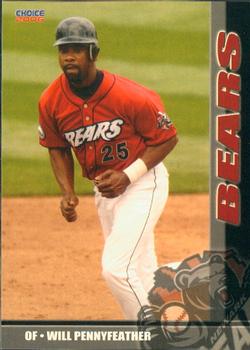 2006 Choice Newark Bears #17 Will Pennyfeather Front