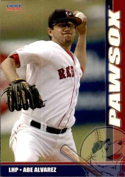 2006 Choice Pawtucket Red Sox #3 Abe Alvarez Front