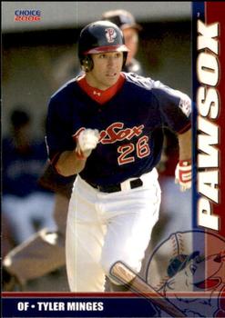 2006 Choice Pawtucket Red Sox #20 Tyler Minges Front