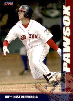 2006 Choice Pawtucket Red Sox #24 Dustin Pedroia Front