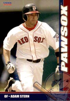 2006 Choice Pawtucket Red Sox #26 Adam Stern Front
