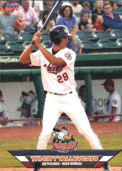 2006 Choice Tri-City ValleyCats #08 Nick Moresi Front