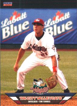 2006 Choice Tri-City ValleyCats #14 Tim Torres Front