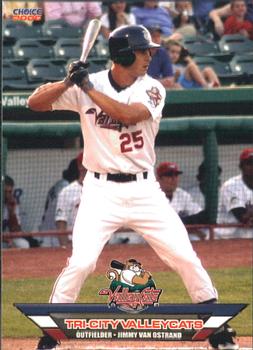 2006 Choice Tri-City ValleyCats #15 Jimmy Van Ostrand Front