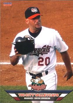 2006 Choice Tri-City ValleyCats #30 Gregg Langbehn Front