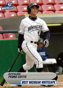 2006 Choice West Michigan Whitecaps #05 Pedro Cotto Front