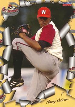 2006 Choice Williamsport Crosscutters #06 Henry Cabrera Front