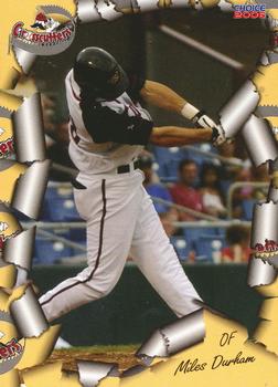 2006 Choice Williamsport Crosscutters #10 Miles Durham Front