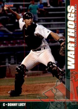 2006 Choice Winston-Salem Warthogs #17 Donny Lucy Front