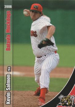 2006 Grandstand Batavia Muckdogs #NNO Kevin Salmon Front