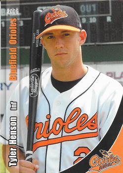 2006 Grandstand Bluefield Orioles #18 Tyler Henson Front