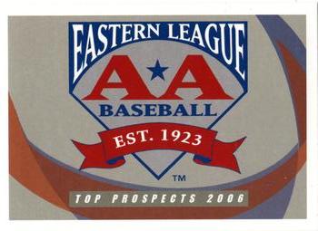2006 Grandstand Eastern League Top Prospects #NNO Cover Card Front
