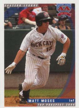 2006 Grandstand Eastern League Top Prospects #NNO Matt Moses Front