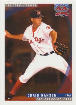 2006 Grandstand Eastern League Top Prospects #NNO Craig Hansen Front