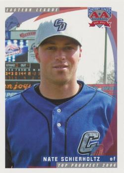 2006 Grandstand Eastern League Top Prospects #NNO Nate Schierholtz Front