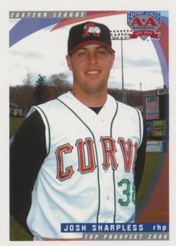 2006 Grandstand Eastern League Top Prospects #NNO Josh Sharpless Front