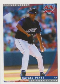 2006 Grandstand Eastern League Top Prospects #NNO Rafael Perez Front