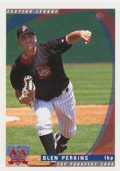 2006 Grandstand Eastern League Top Prospects #NNO Glen Perkins Front