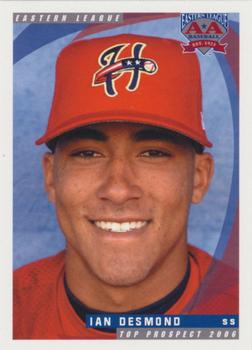 2006 Grandstand Eastern League Top Prospects #NNO Ian Desmond Front