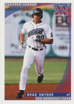 2006 Grandstand Eastern League Top Prospects #NNO Brad Snyder Front