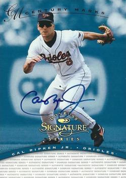 1997 Donruss Signature Series - Signature Series Century Marks Autographs #NNO Cal Ripken Jr. Front