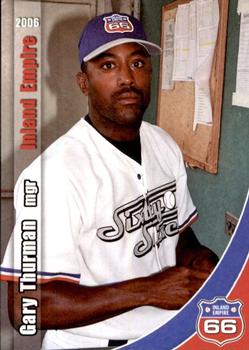 2006 Grandstand Inland Empire 66ers #4 Gary Thurman Front