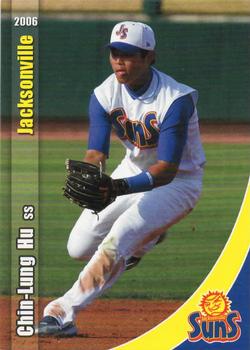 2006 Grandstand Jacksonville Suns #24 Chin-Lung Hu Front