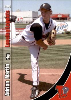 2006 Grandstand Lansing Lugnuts #NNO Adrian Martin Front